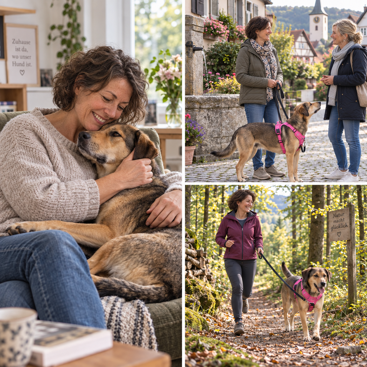 Treupfote: Mensch und Hund entspannt zu Hause