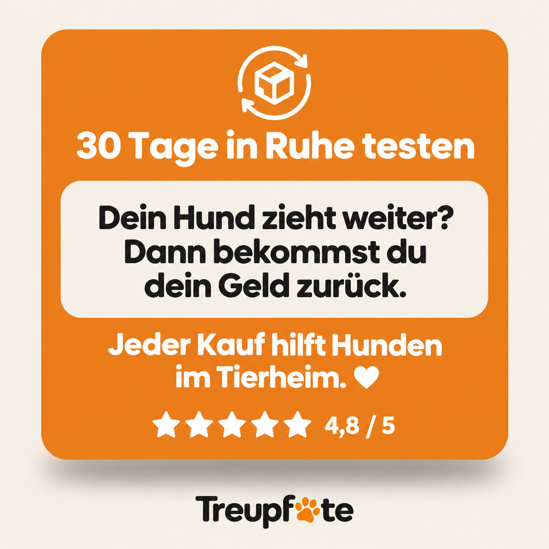 Treupfote Anti-Zieh-Geschirr