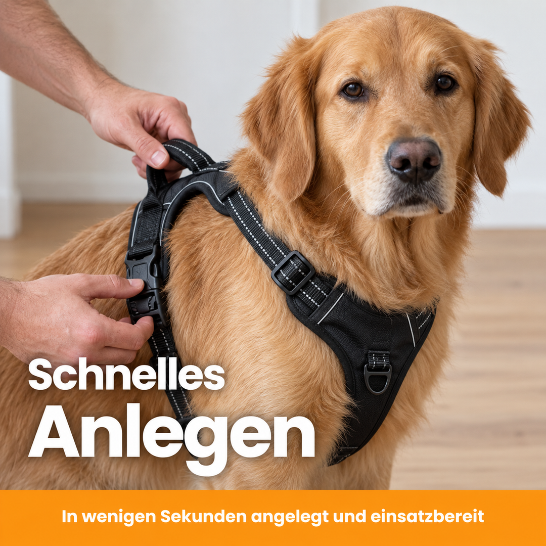 Treupfote Anti-Zieh-Geschirr