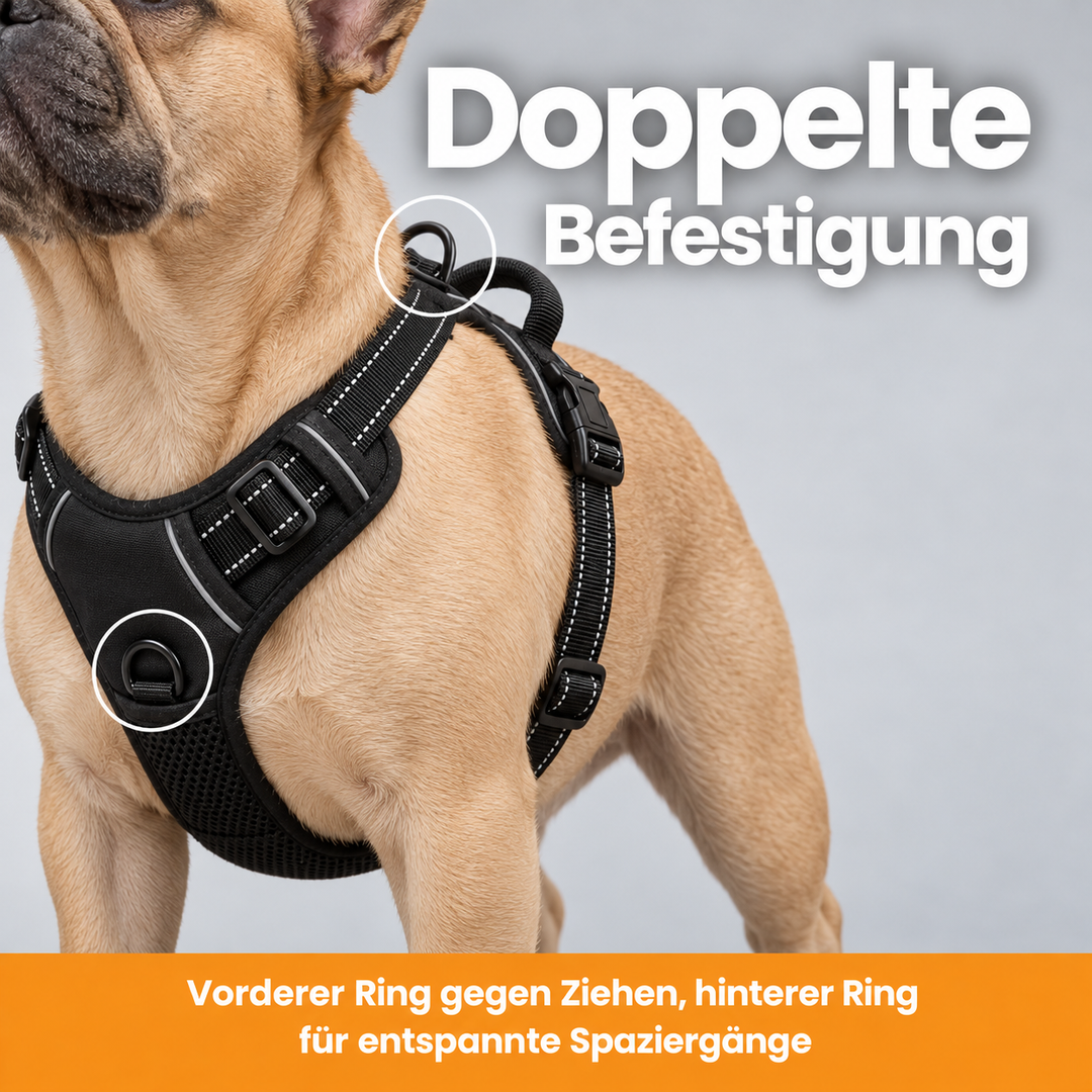 Treupfote Anti-Zieh-Geschirr